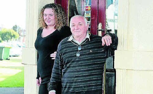 Georgia Wallace and grandfather Kev Wallace are celebrating Warwick’s 150 years this week at O’Mahony’s Hotel. Georgia Wallace and grandfather Kev Wallace are celebrating Warwick’s 150 years this week at O’Mahony’s Hotel.